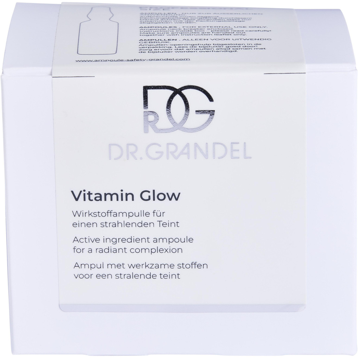 Vitamin Glow Ampullen 12 x 3 ml Kabine