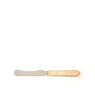 Metallspatel mit Holzgriff