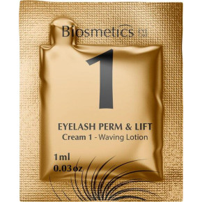Biosmetics Lash and Brow Perm & Lift Cream 1, 10 Stk. à 1 ml