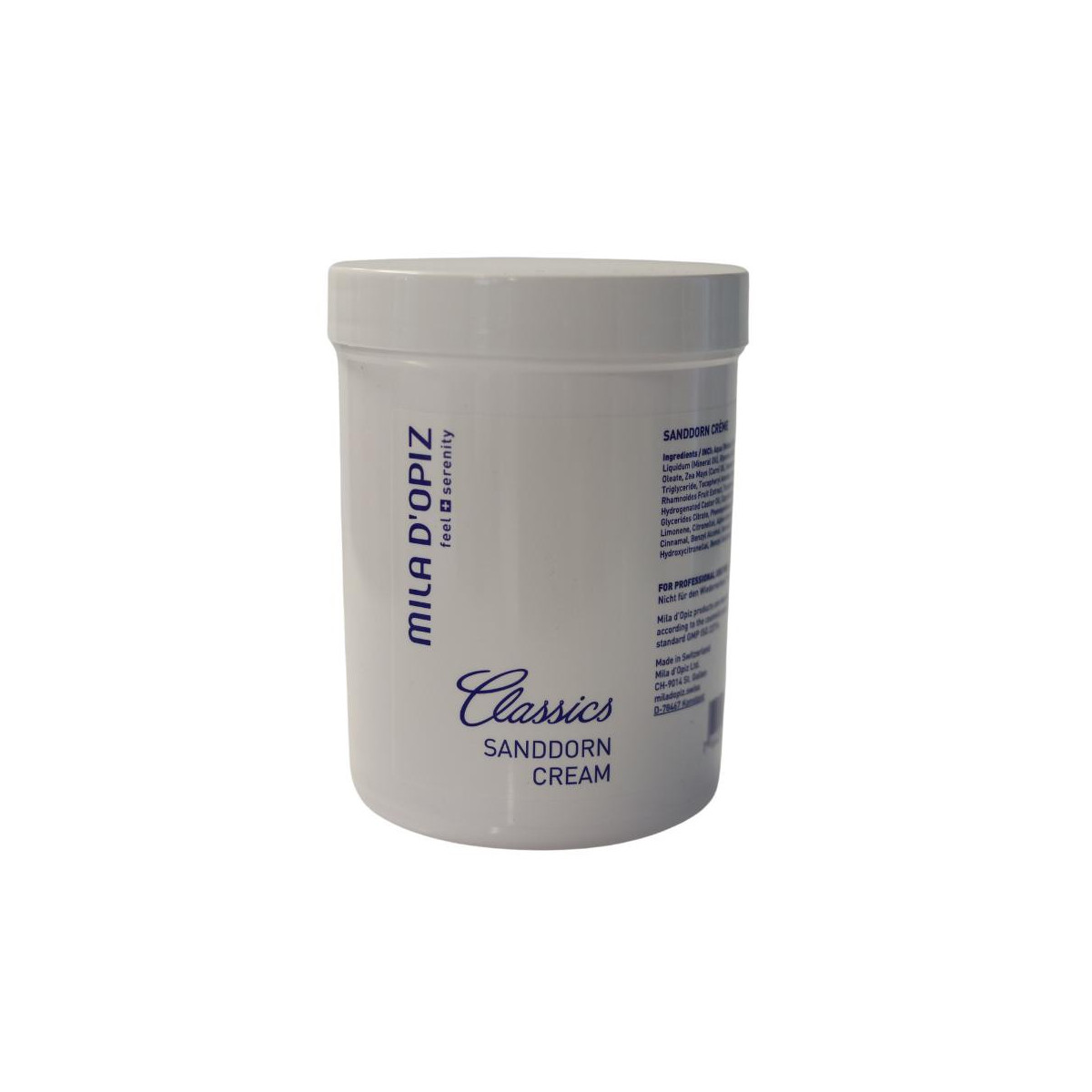 Classics Sanddorn Cream 240 ml Kabine