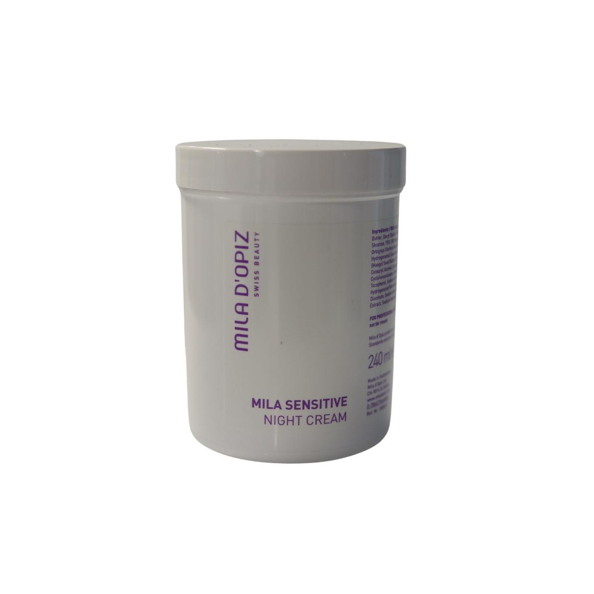 Mila Sensitive Night Cream 240 ml Kabine