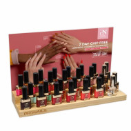 Holzdisplay gross leer für 28 Fläschchen