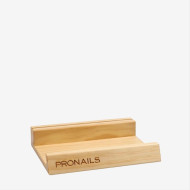 Holzdisplay klein leer für 8 Fläschchen