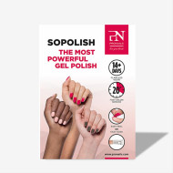 Poster PRONAILS Sopolish 3 Hands 50 x 70 cm EN
