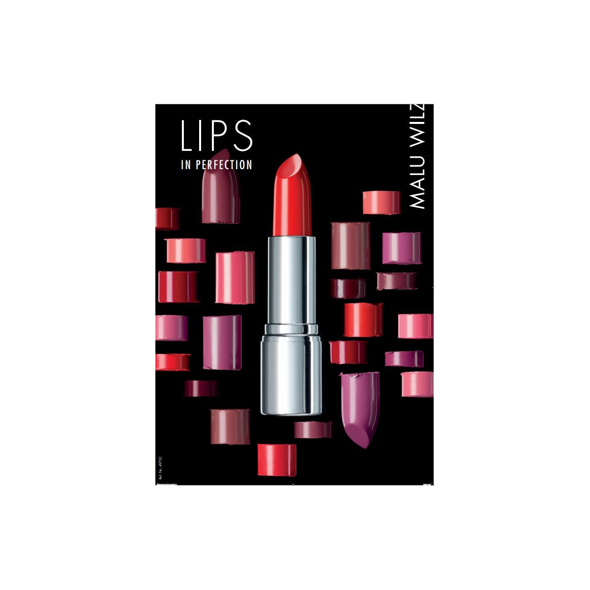 Poster Malu Wilz Dekorativ Lips in Perfection A1