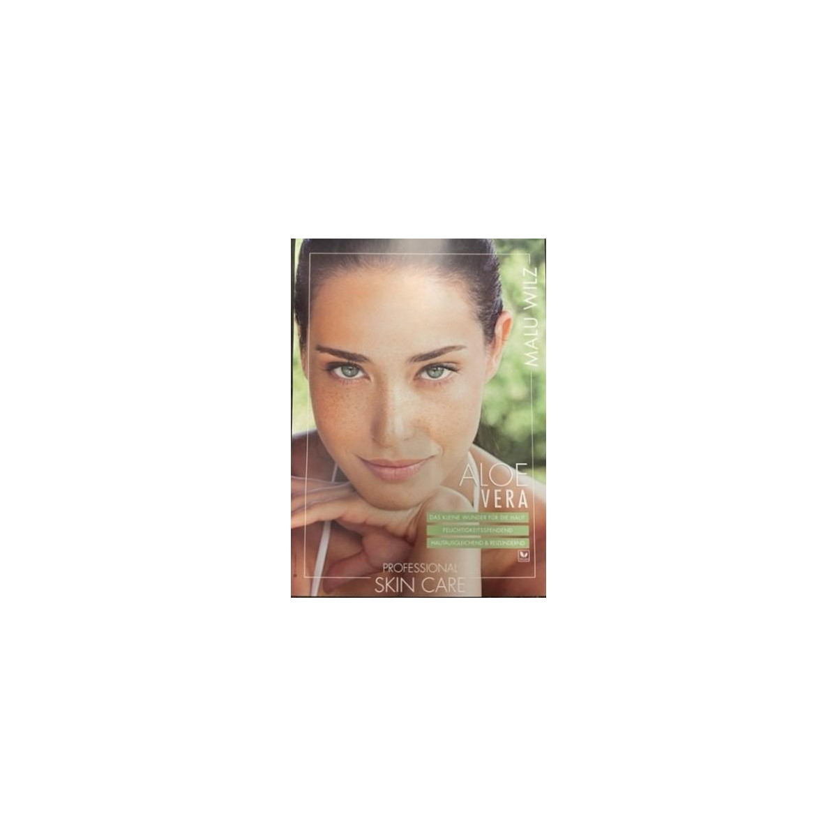 Poster Malu Wilz Pflege Aloe Vera A2
