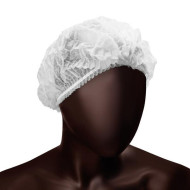 Einweg Vlieshäubchen weiss 50 cm Ø 100 Stk.