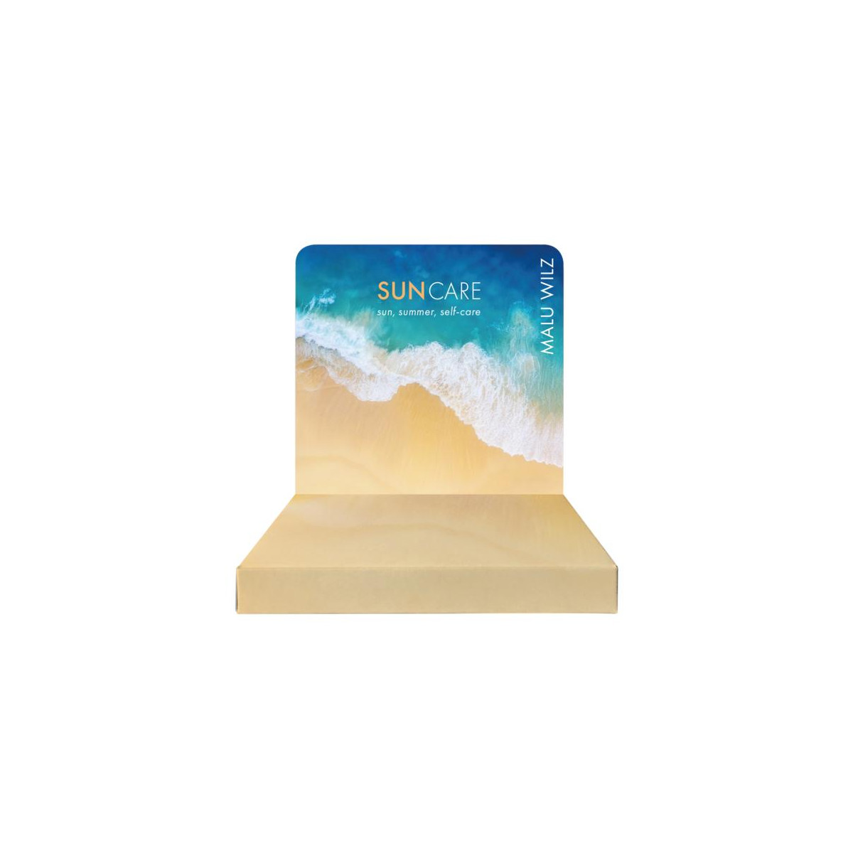 Kartondisplay MW Suncare leer