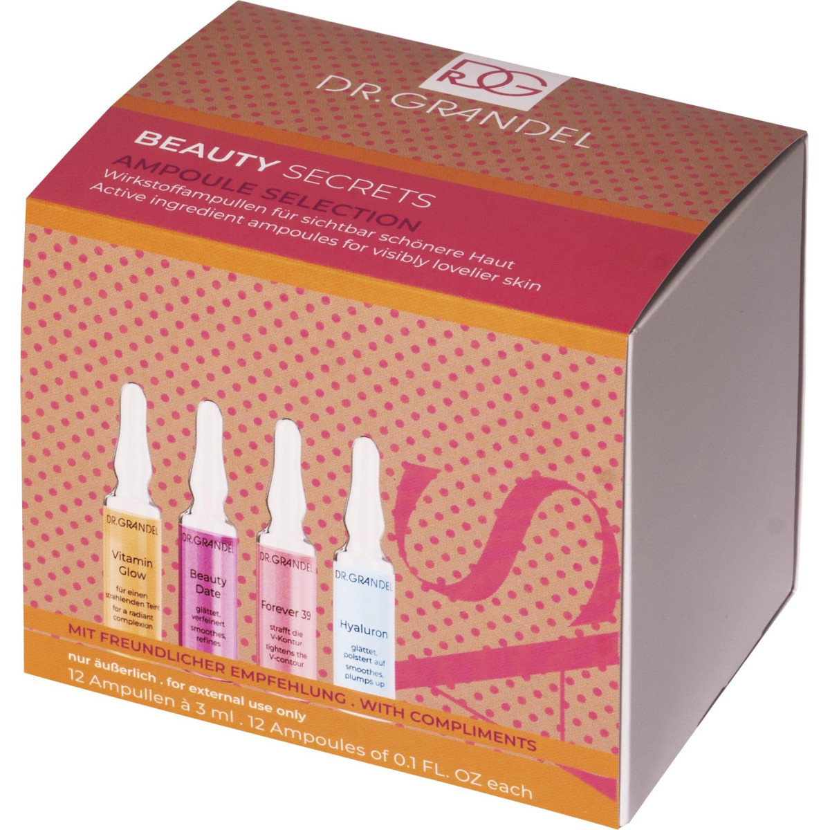Beauty Secrets Ampullen 12 x 3 ml assortiert