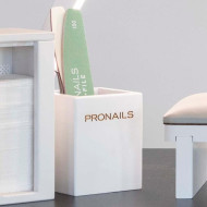 Wooden Brush Box White
