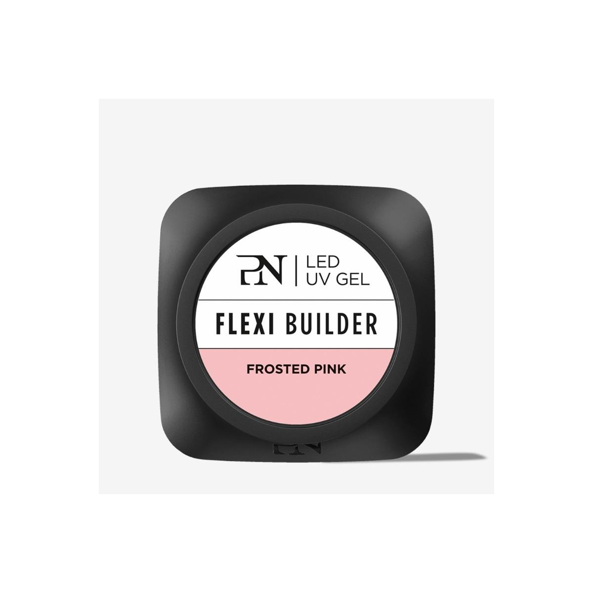 Flexi Builder Frosted Pink LED/UV Gel 15 ml