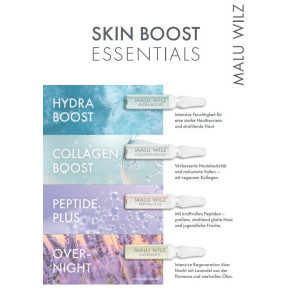 Poster Malu Wilz Pflege Behandlungswelten 2025 / Skin Boost Essentials A1