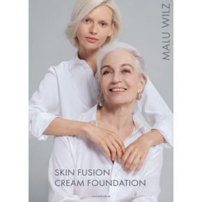 Poster Malu Wilz Dekorativ Skin Fusion Cream FDT. / Quiet Luxury A1