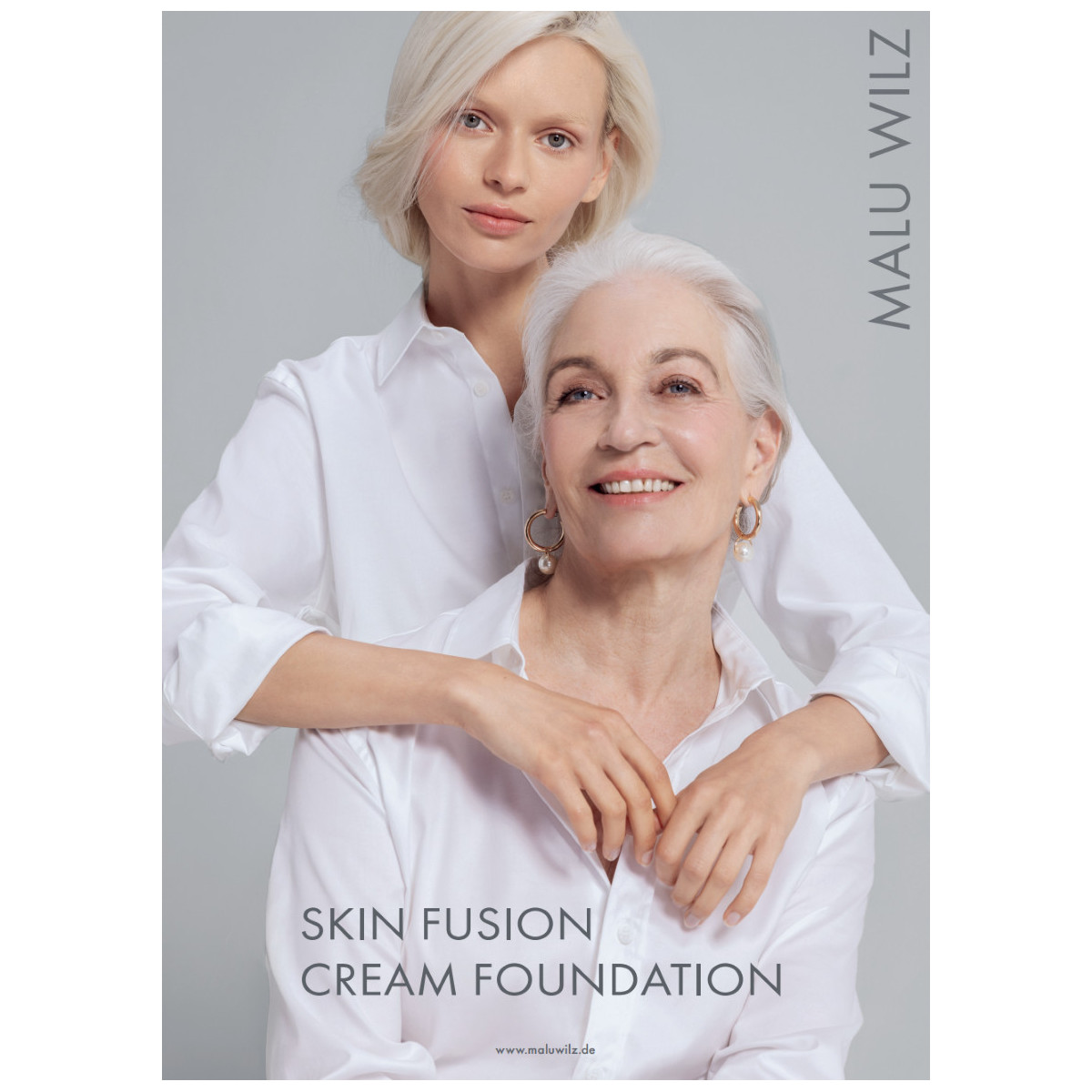 Poster Malu Wilz Dekorativ Skin Fusion Cream FDT. / Quiet Luxury A1