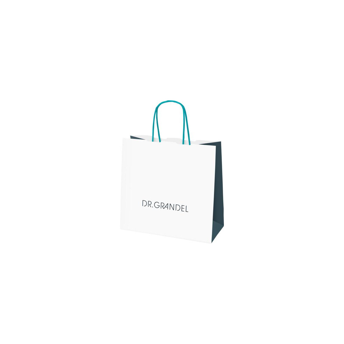 Papiertragtasche Dr. Grandel klein 22 x 20 x 8 cm