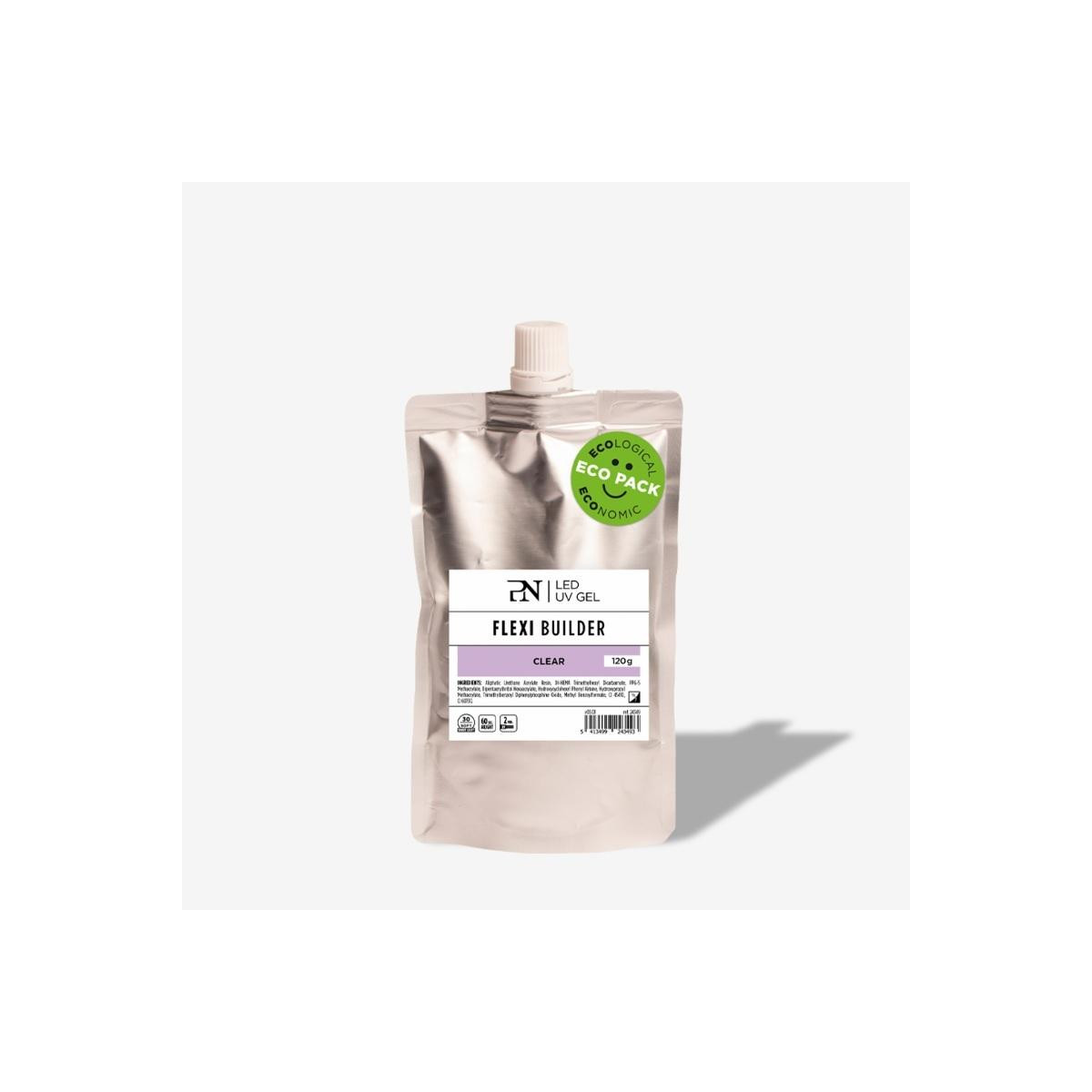 Refill Flexi Builder Clear LED/UV Gel 120 g