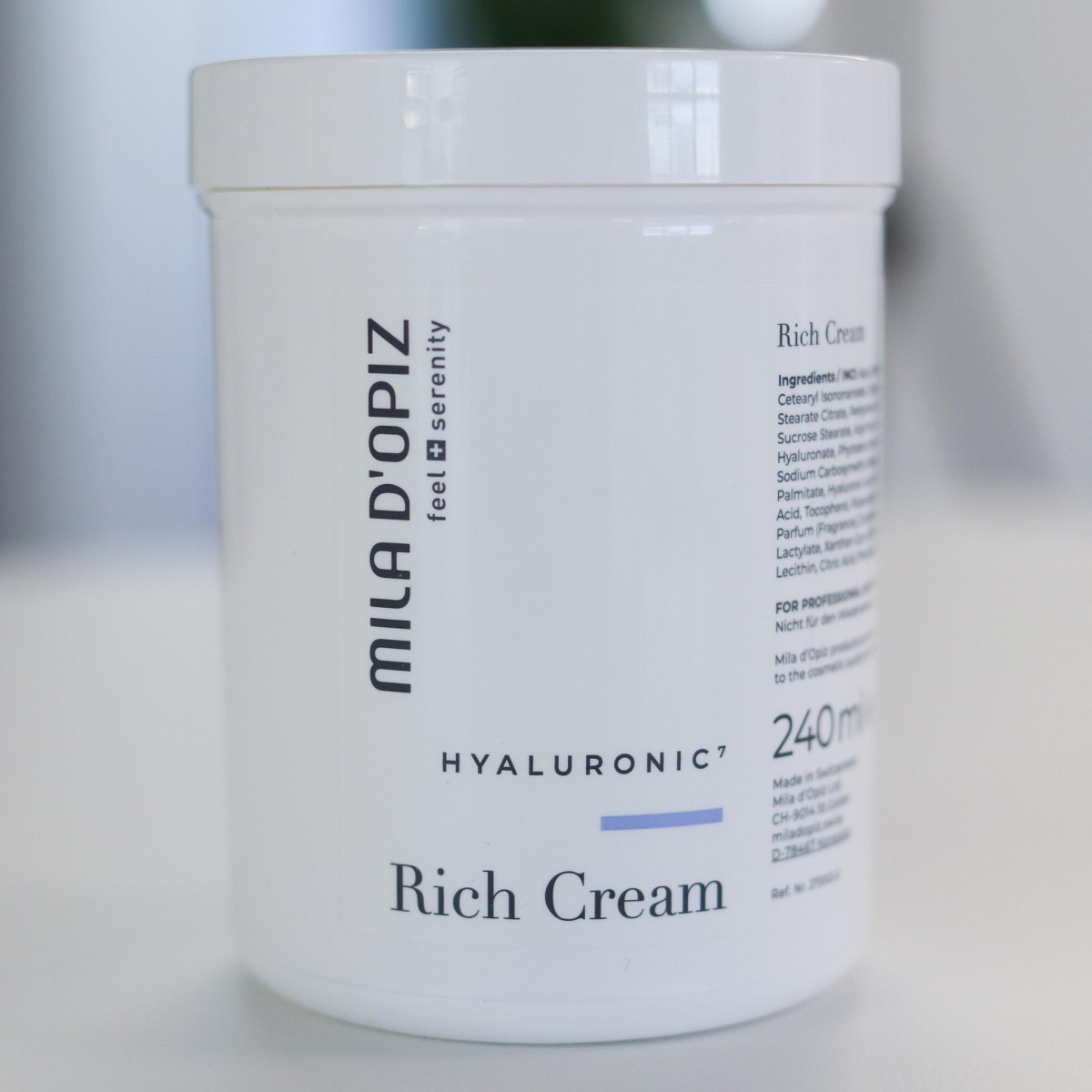 Hyaluronic7 Rich Cream 240 ml Kabine
