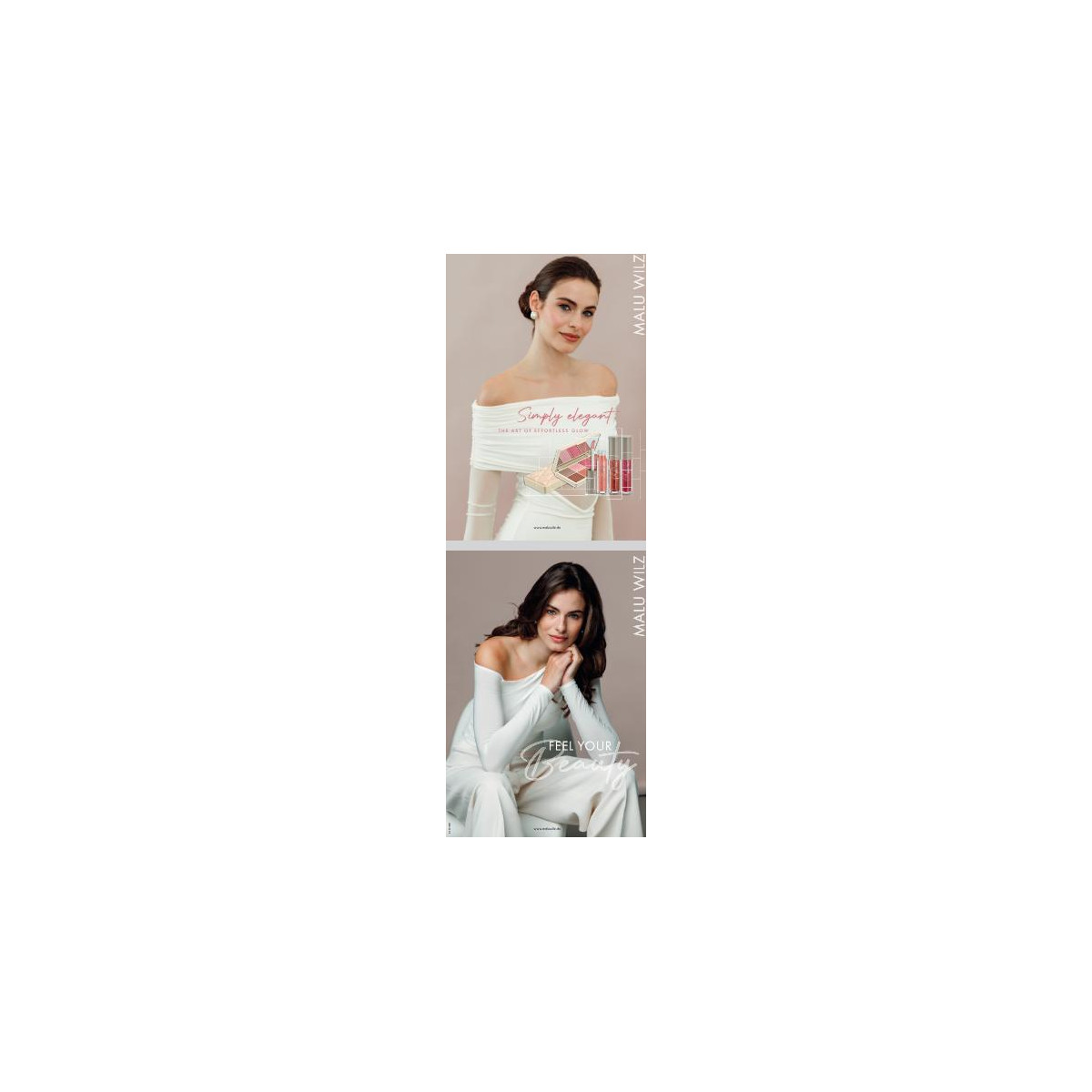 Poster Malu Wilz Dekorativ Simply Elegant / Feel your Beauty A1
