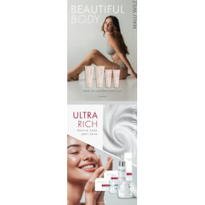 Poster Malu Wilz Pflege Beautyful Body / Ultra Rich A1
