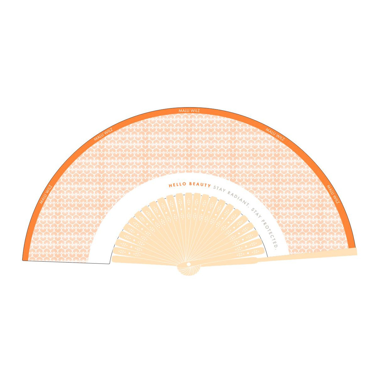 Bambus Fächer Sun Care