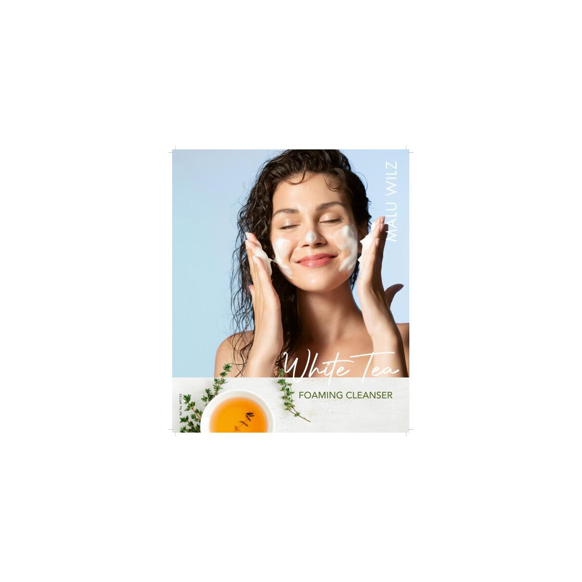 Kartonrückenschild  White Tea Foam Cleanser / Foot Care