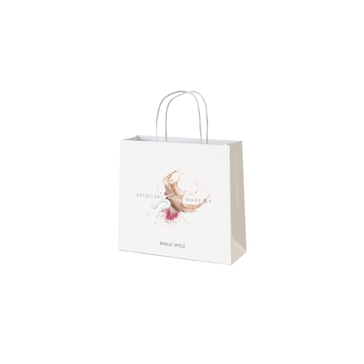 Papiertragtasche Malu Wilz 24 x 9 x 24 cm